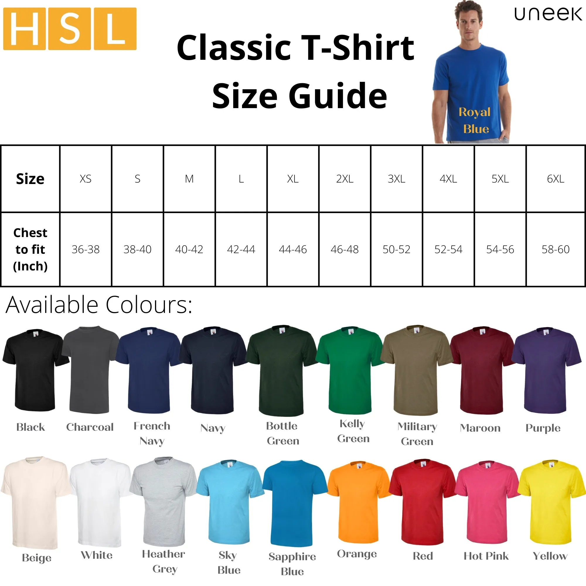 15 for £110 Classic T-Shirt Bundle Deal