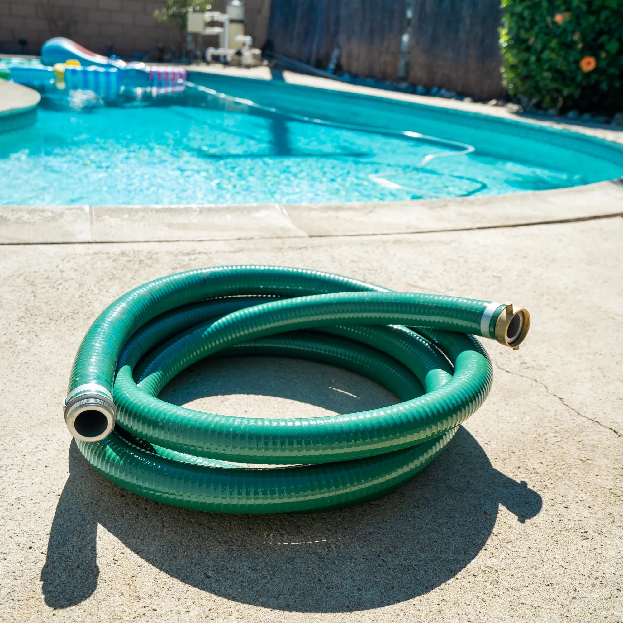 2-Inch x 10-Foot Water Pump Suction Hose