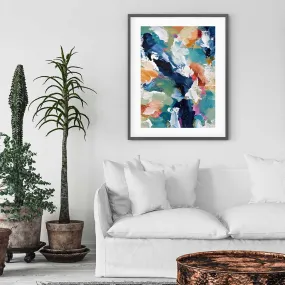 Abstract 313 Framed Art