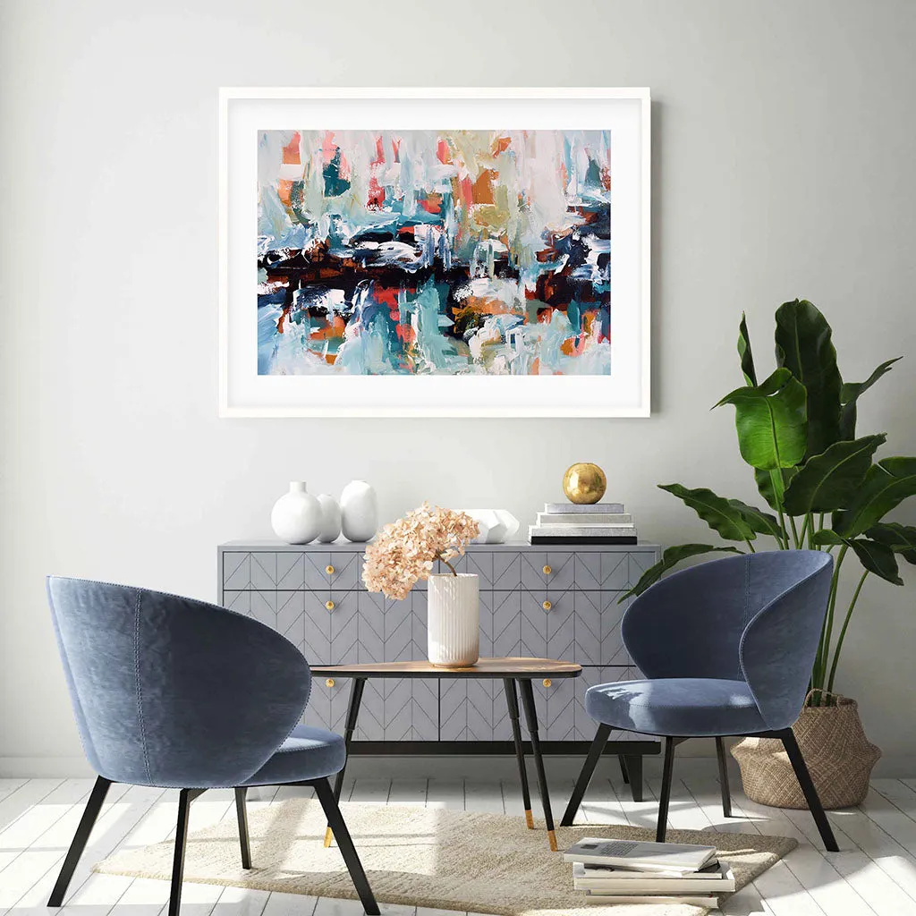 Abstract 329 Framed Art