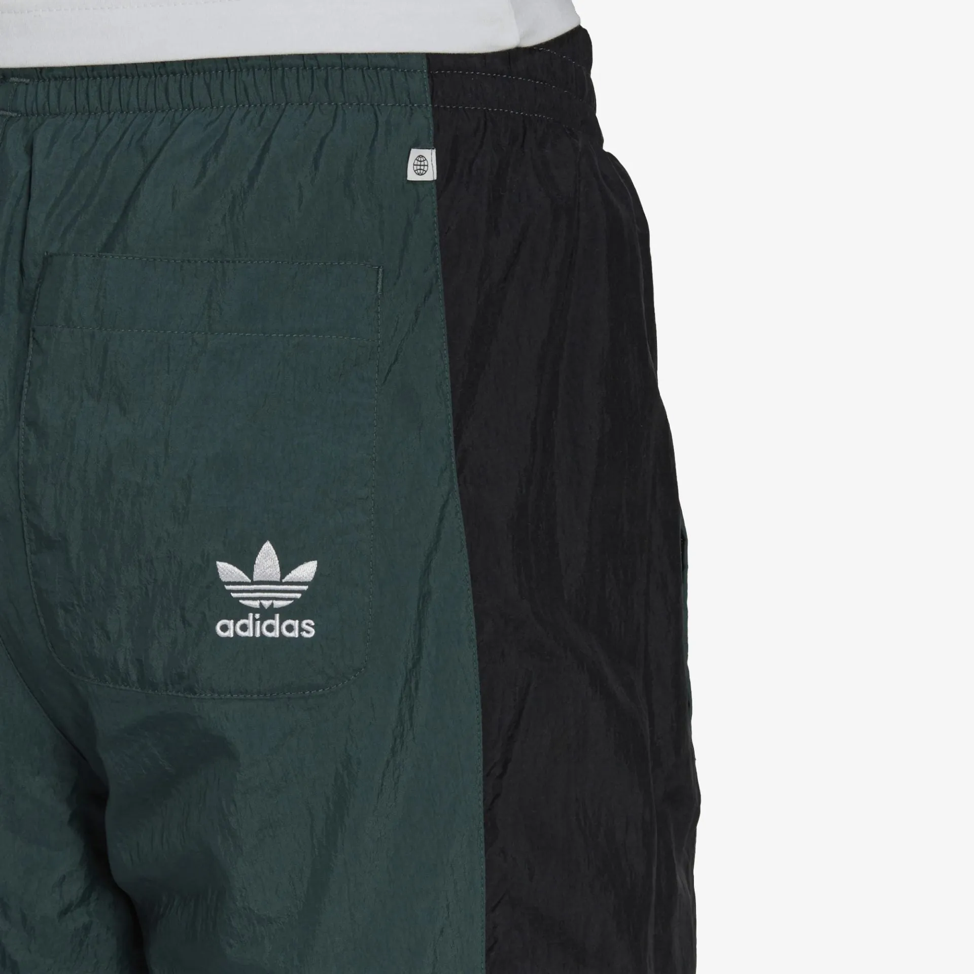 Adidas Originals | REKIVE TRACK PANTS  { MINERAL GREEN