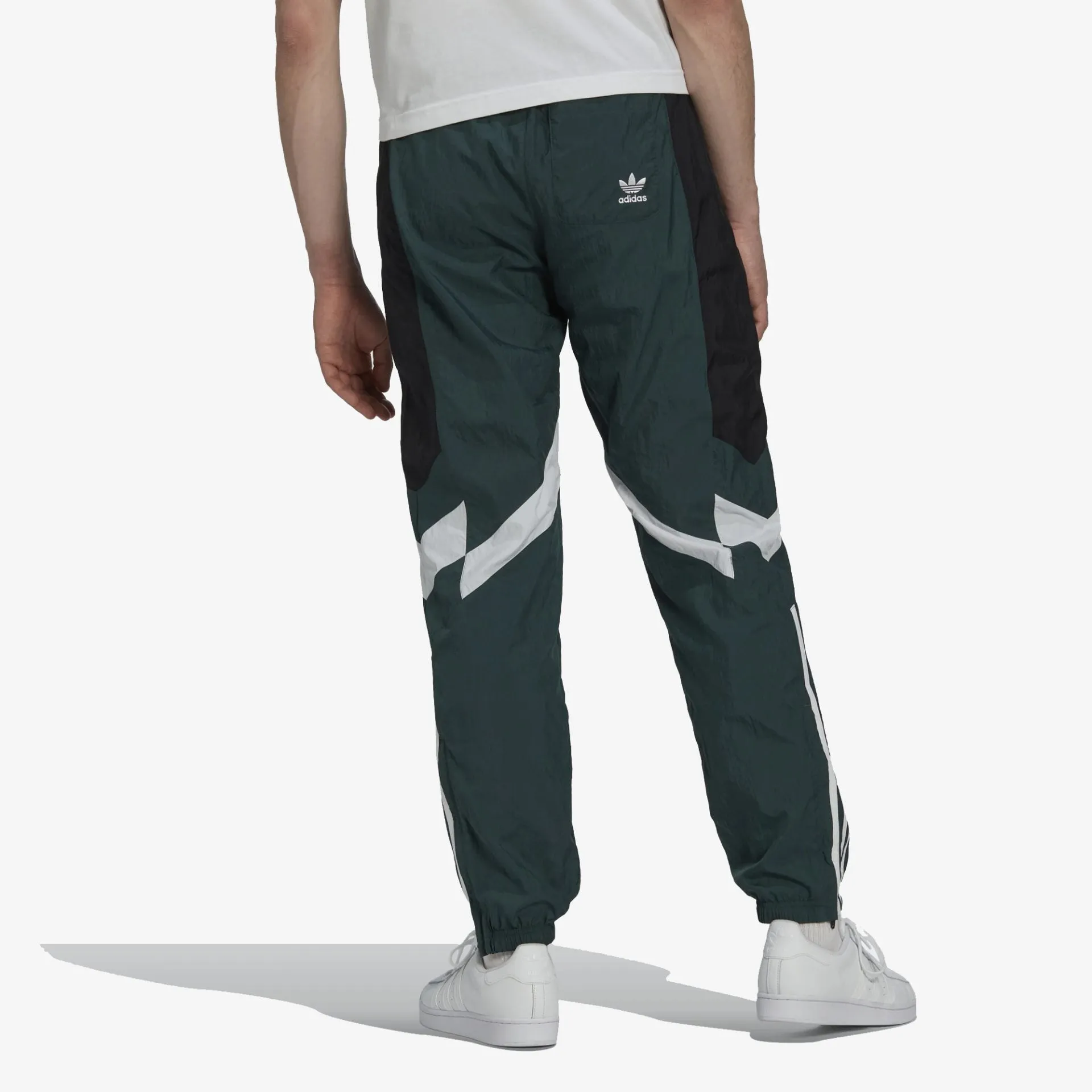 Adidas Originals | REKIVE TRACK PANTS  { MINERAL GREEN