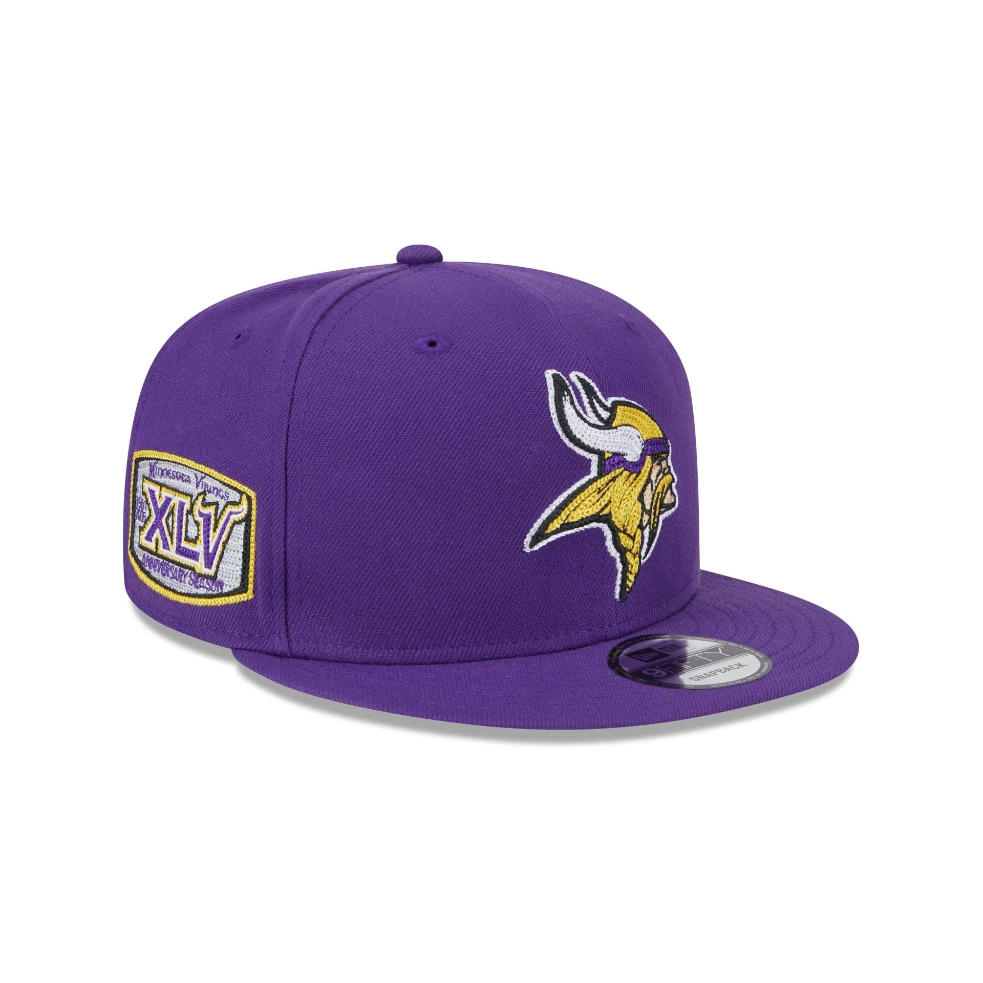 Alpha Industries x Minnesota Vikings Purple 9FIFTY Snapback Hat