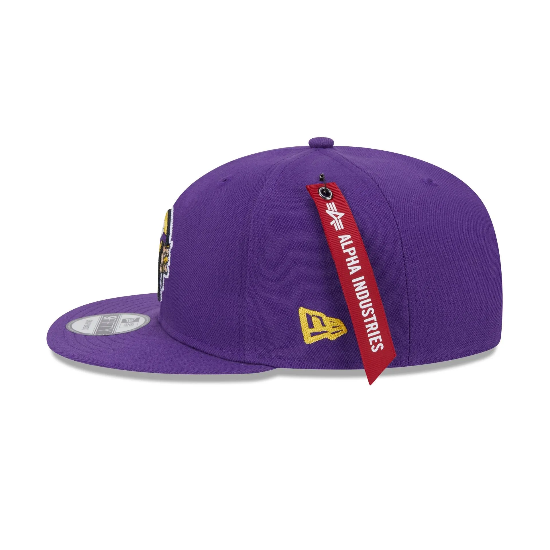 Alpha Industries x Minnesota Vikings Purple 9FIFTY Snapback Hat