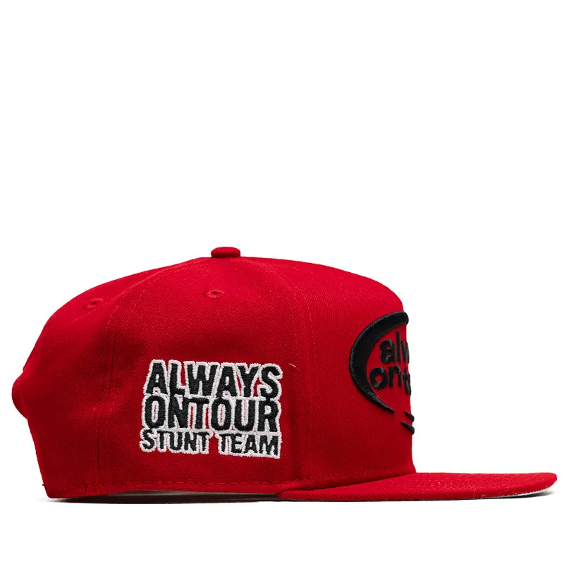 Always On Tour x New Era 9FIFTY A-Frame Snapback - Red