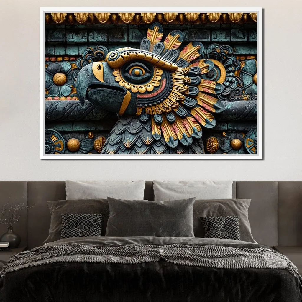 Aztec Serpent in Twilight