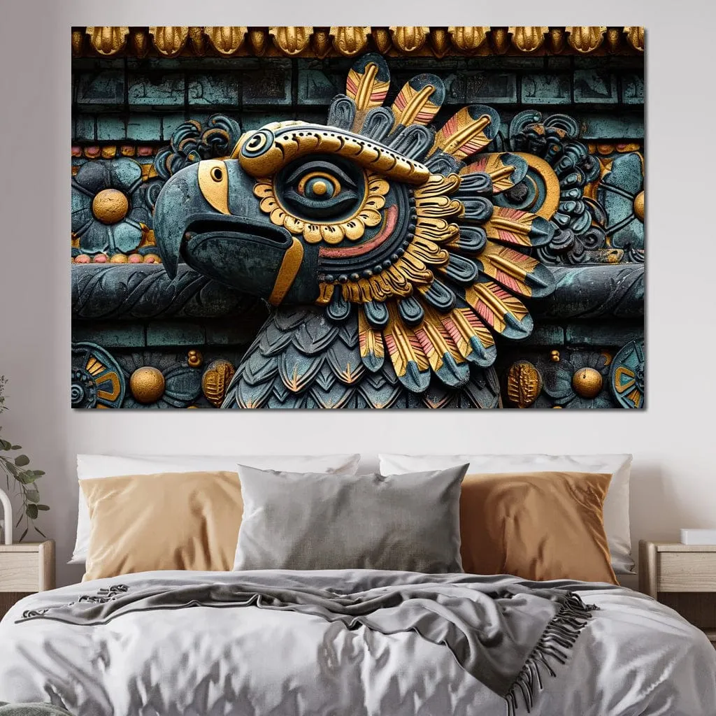 Aztec Serpent in Twilight