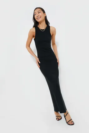 Black Organic Racerback Tank Dress