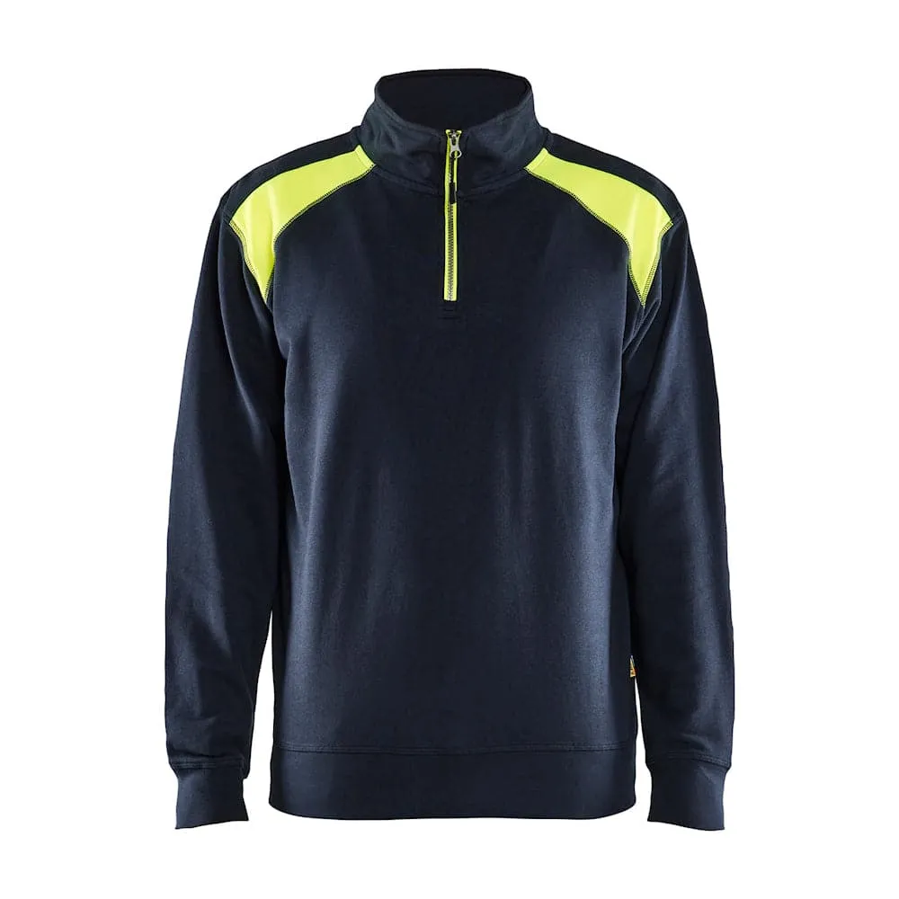 Blaklader 3353 Half-Zip 2-Tone Sweatshirt