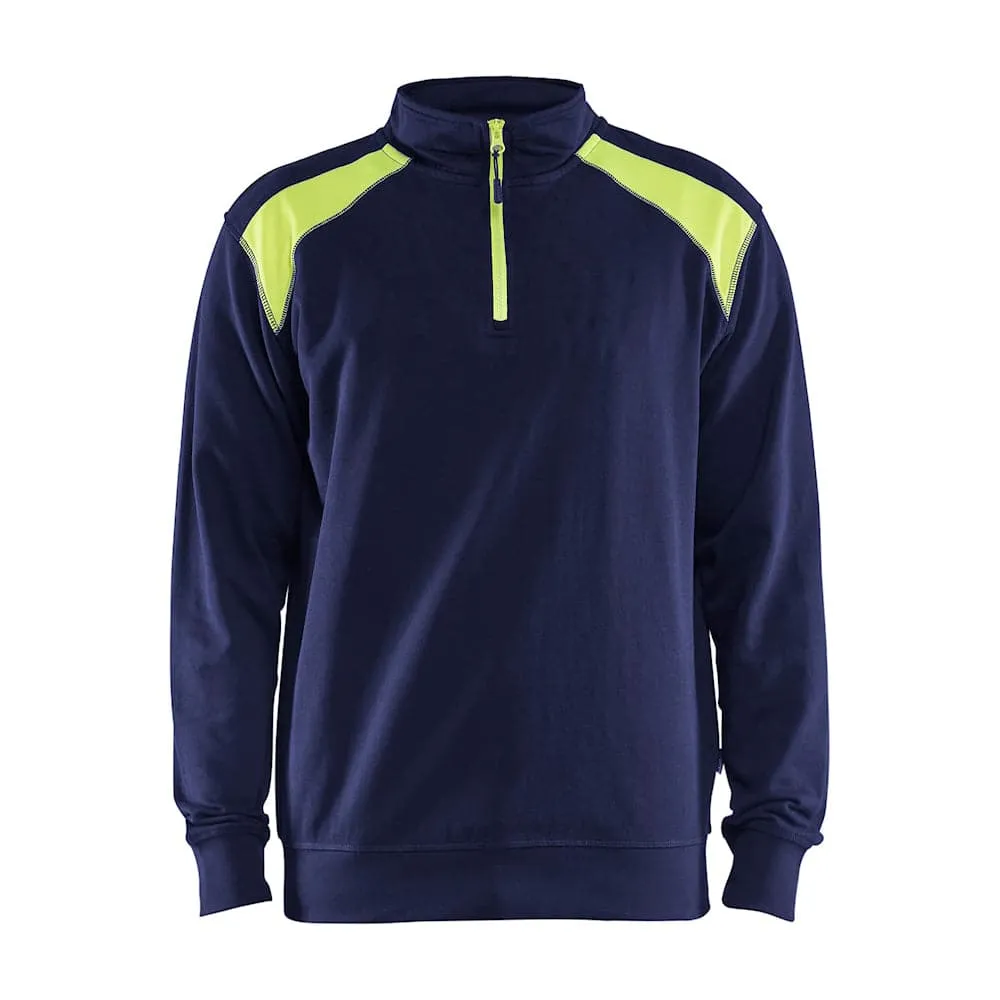 Blaklader 3353 Half-Zip 2-Tone Sweatshirt