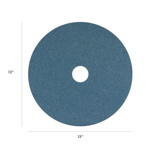 Blue Cleaner Pad, 13, Blue, 5/carton