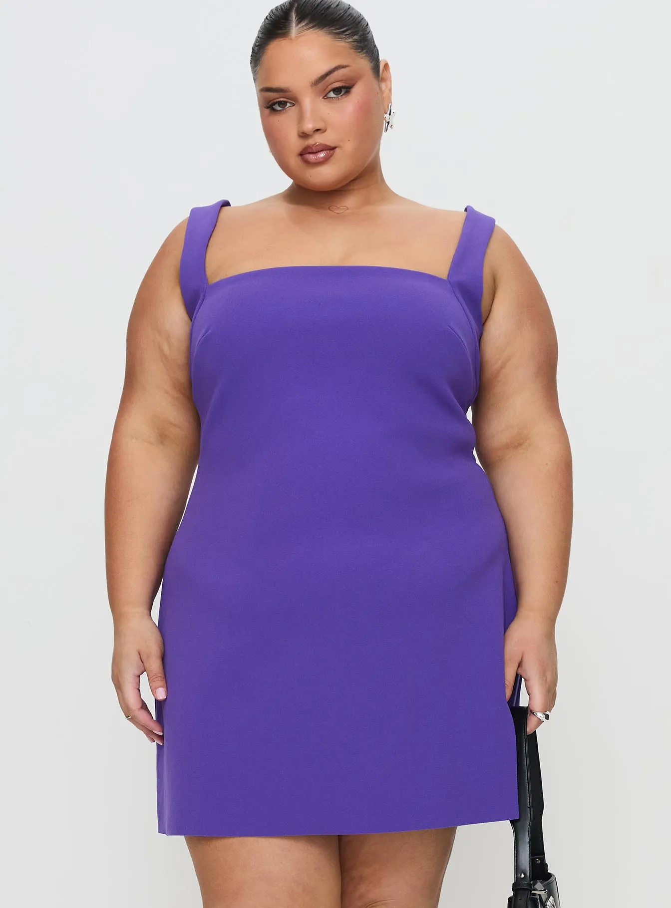 Bombshell Mini Dress Purple