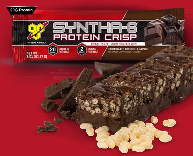 BSN, Protein Crisp, 12 Bars, 57g