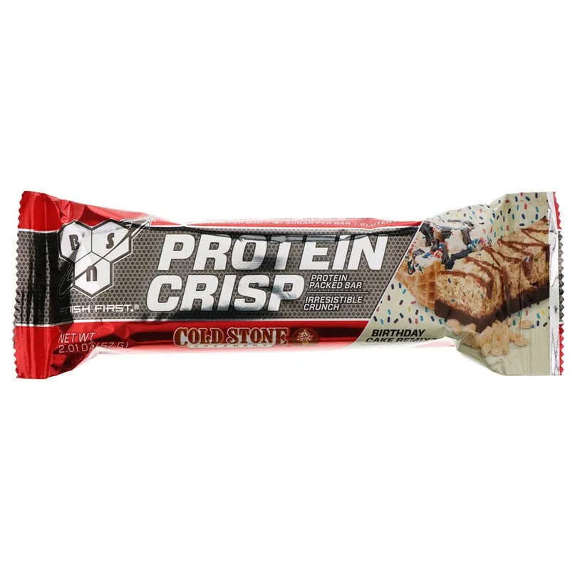 BSN, Protein Crisp, 12 Bars, 57g