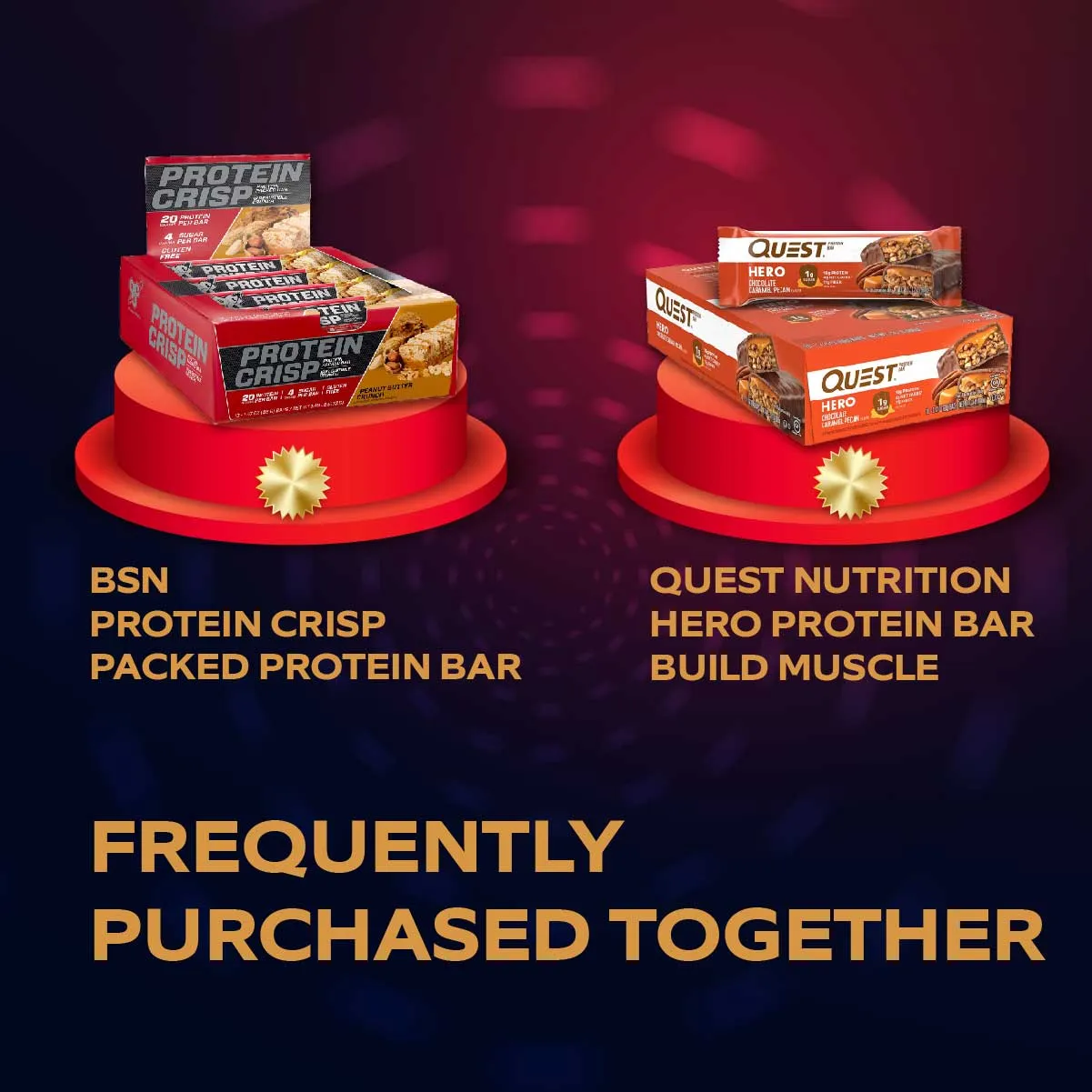 BSN, Protein Crisp, 12 Bars, 57g