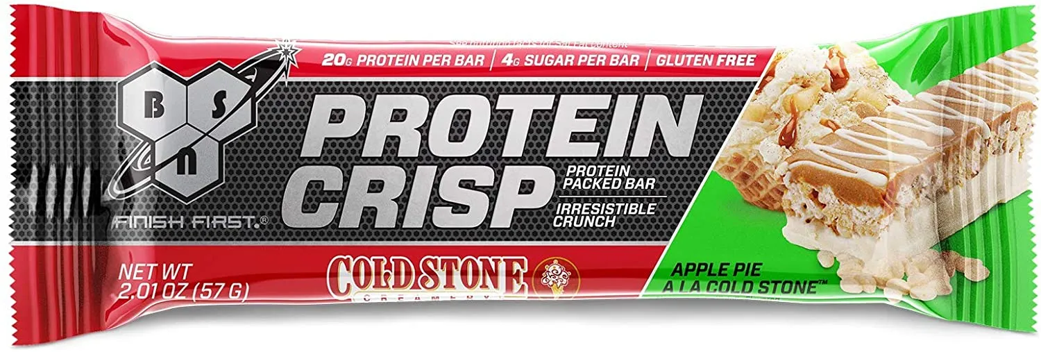 BSN, Protein Crisp, 12 Bars, 57g