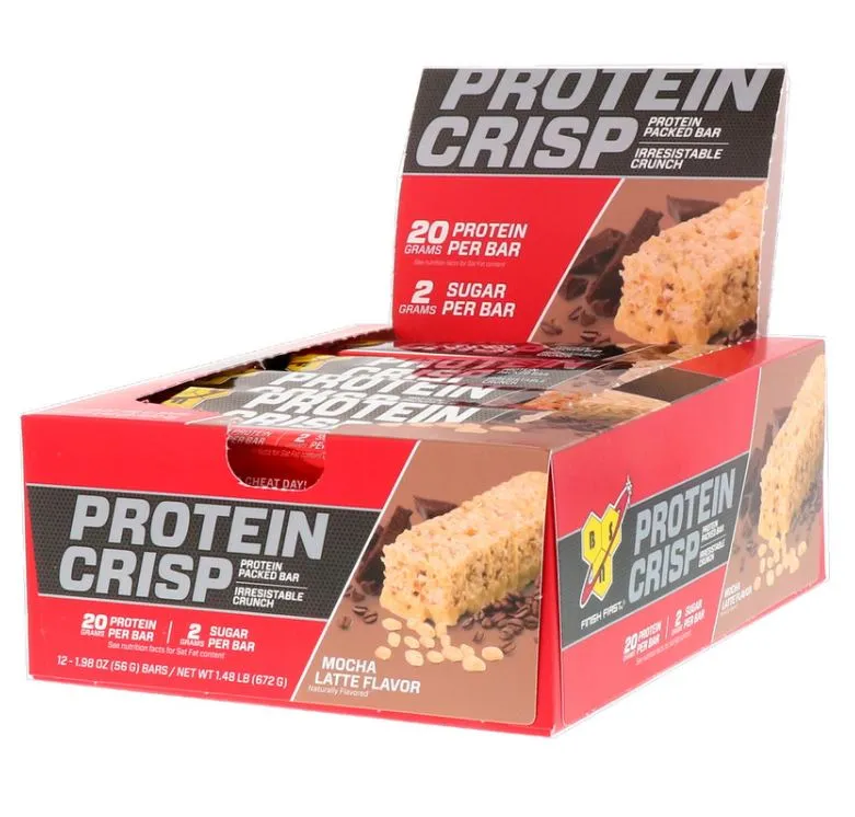 BSN, Protein Crisp, 12 Bars, 57g