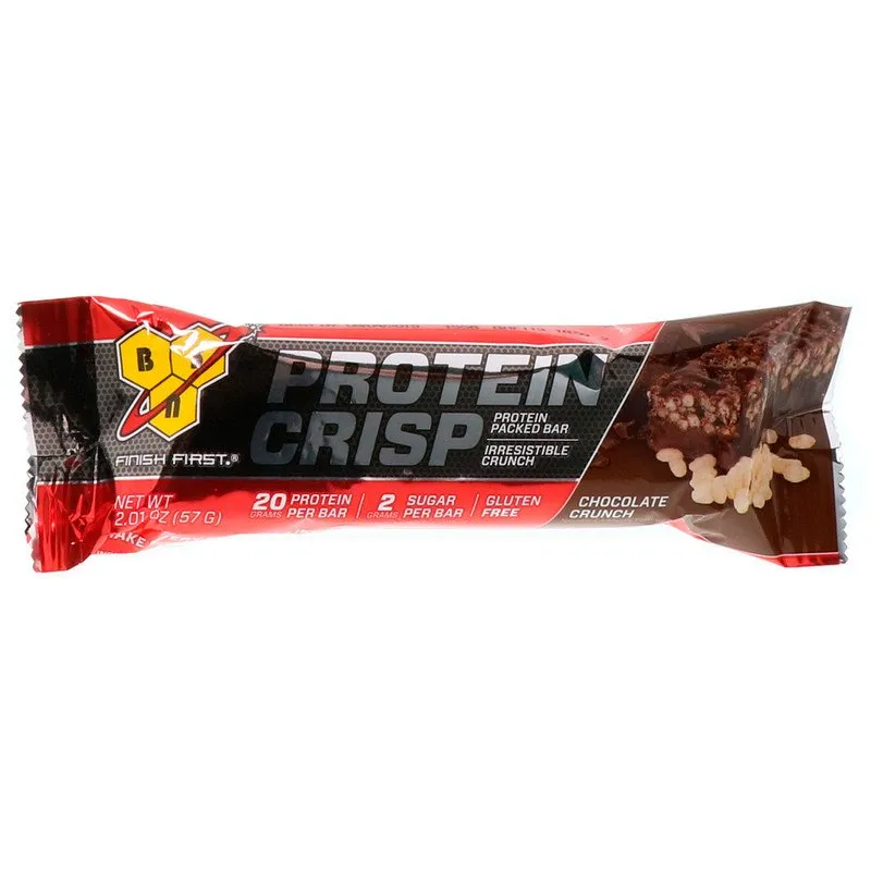 BSN, Protein Crisp, 12 Bars, 57g