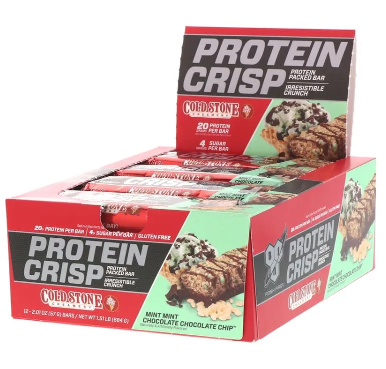 BSN, Protein Crisp, 12 Bars, 57g