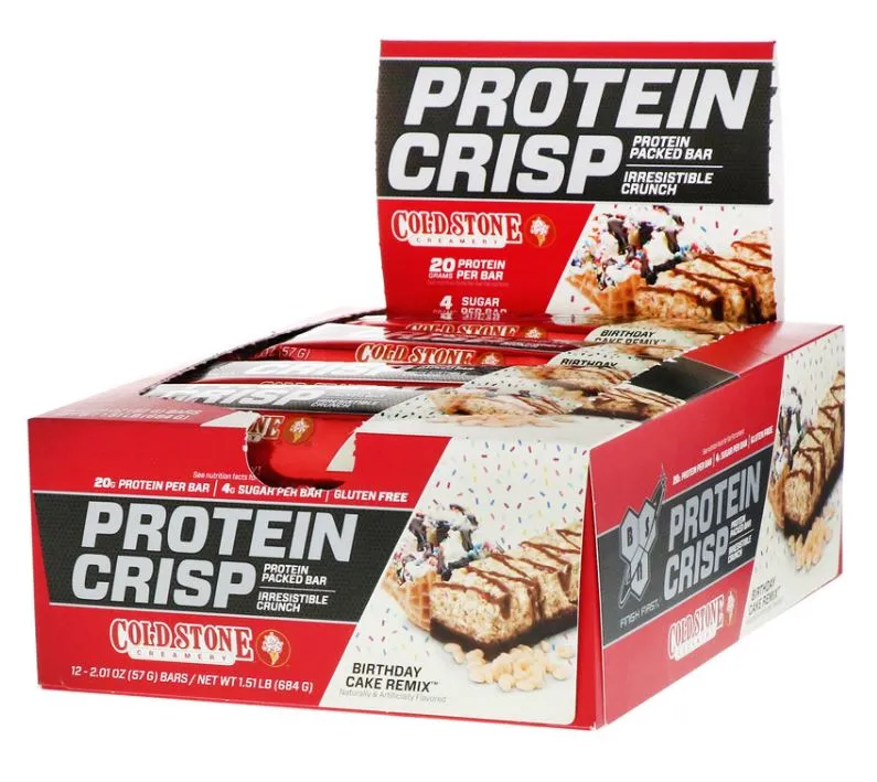 BSN, Protein Crisp, 12 Bars, 57g