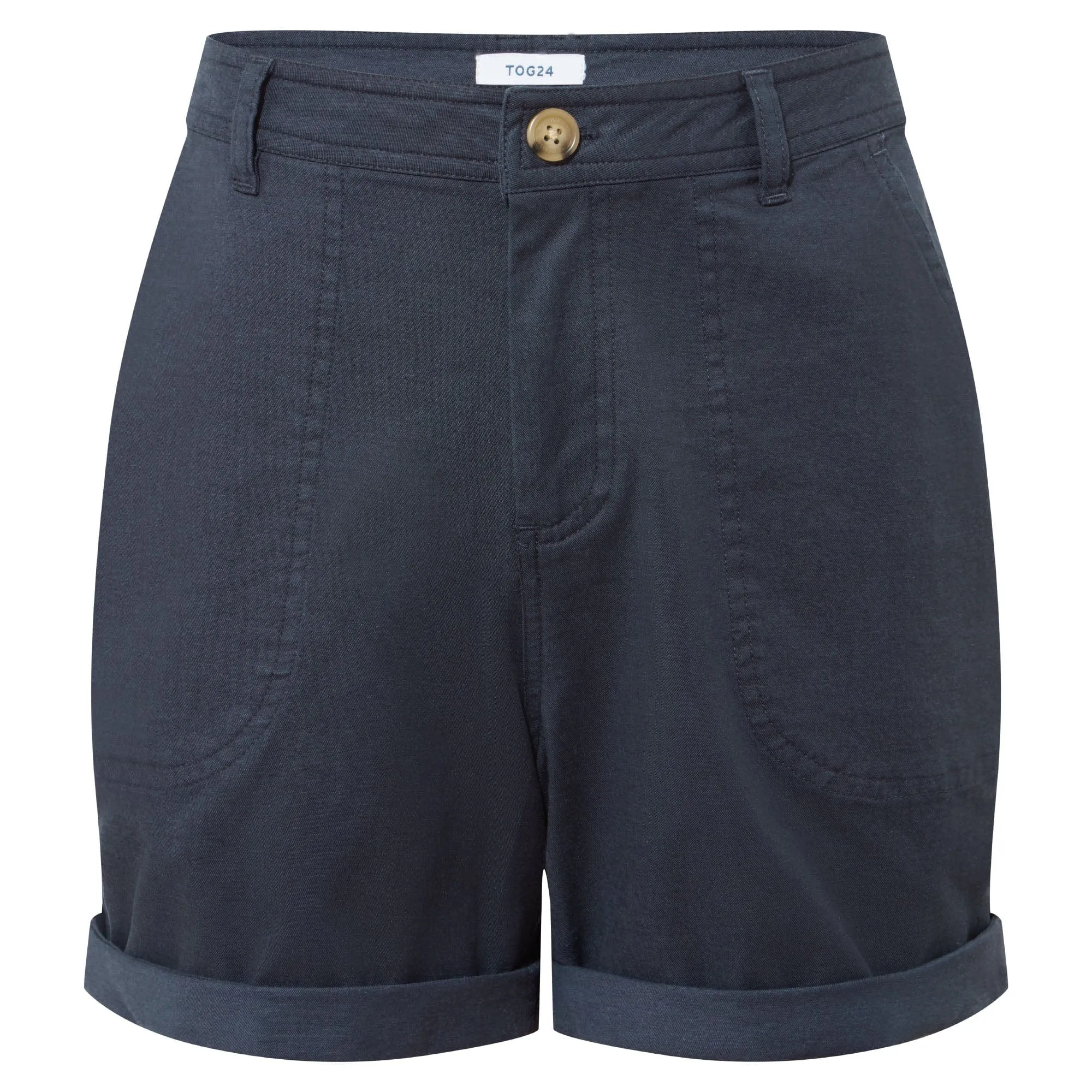 Canvey Womens Chino Shorts - Dark Indigo