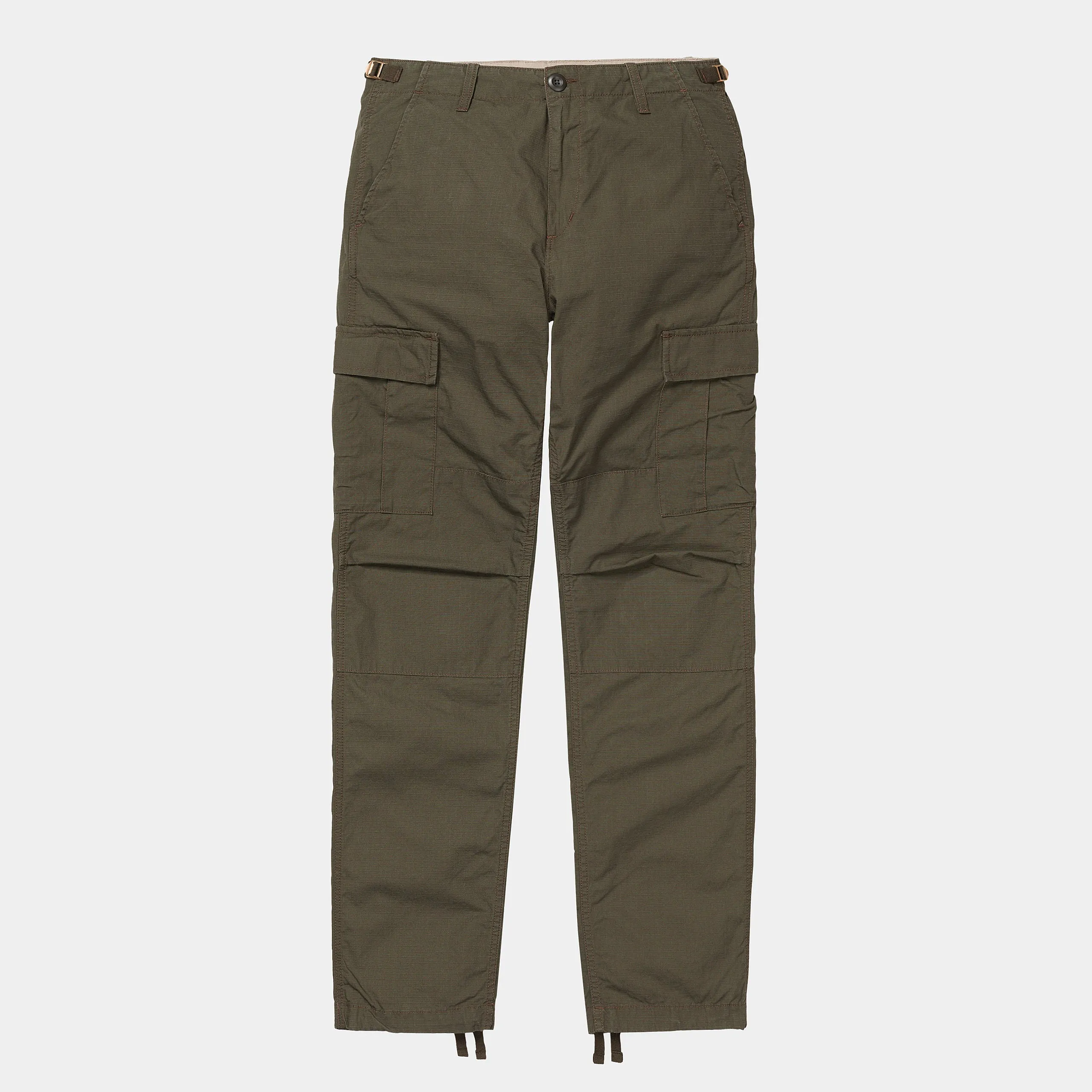 Carhartt WIP Mens Aviation Pant - Cypress Rinsed