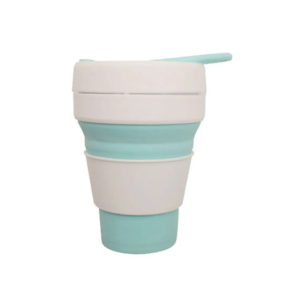 Collapsible Silicone Straw Cup