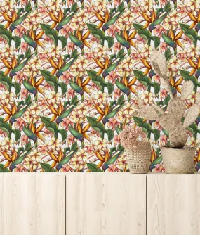 Contemporary Floral Wallpaper Tasteful Quality