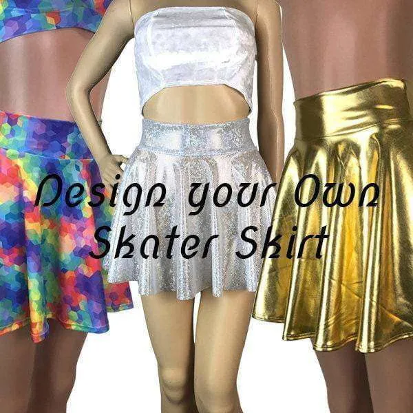 DESIGN YOUR OWN Skater Skirt