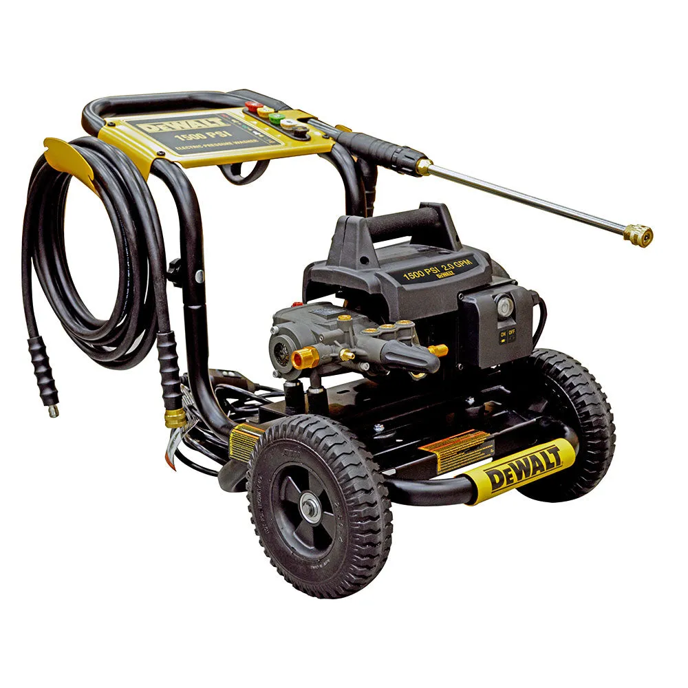 DeWALT DXPW1500E 1,500-Psi 2.0-Gpm Cold Water Commercial Pressure Washer