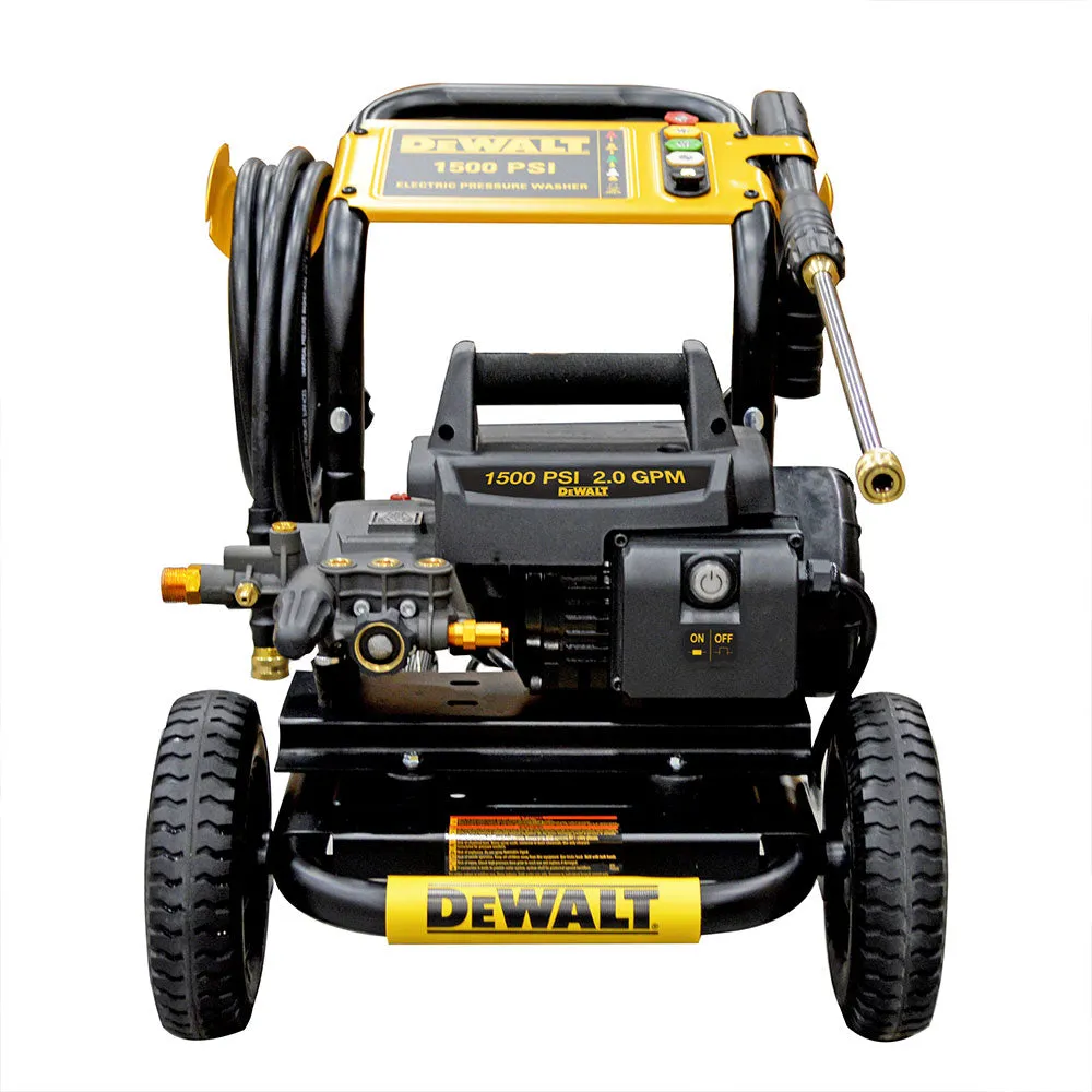 DeWALT DXPW1500E 1,500-Psi 2.0-Gpm Cold Water Commercial Pressure Washer