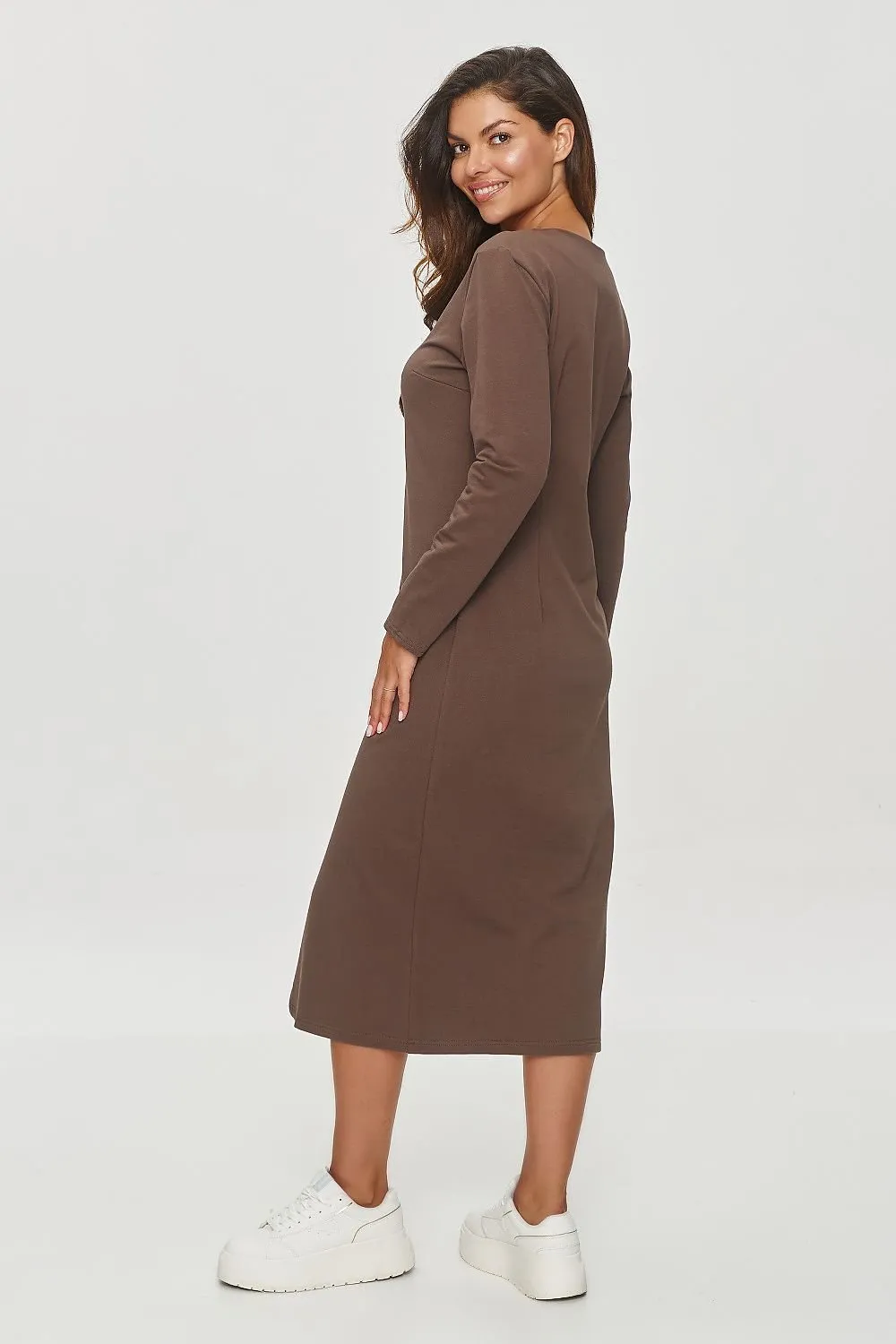 Elegant Everyday Sweatshirt Dress