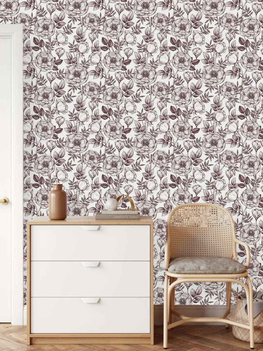 Elegant Floral Wallpaper Smart Select