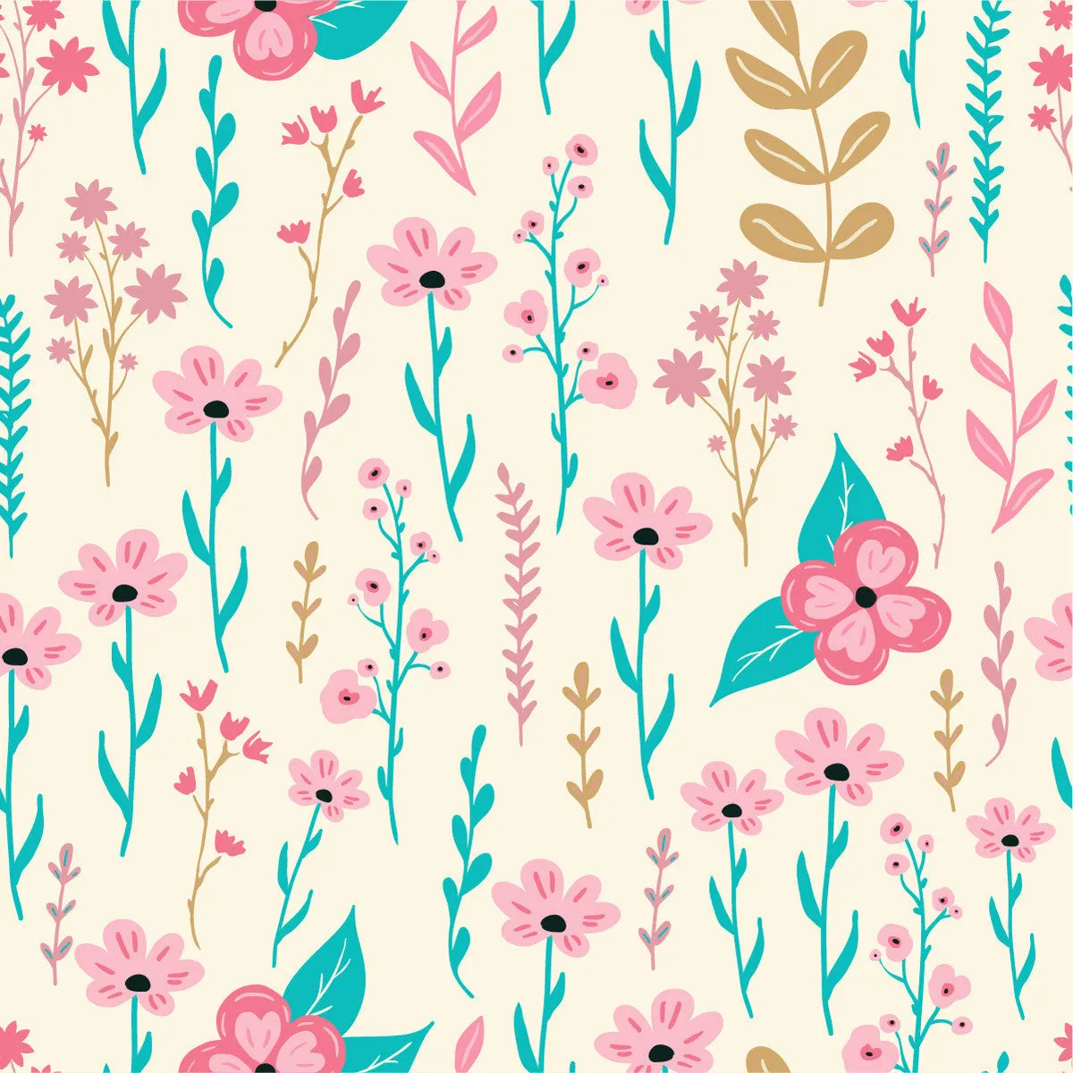 Elegant Little Pink Flowers Wallpaper