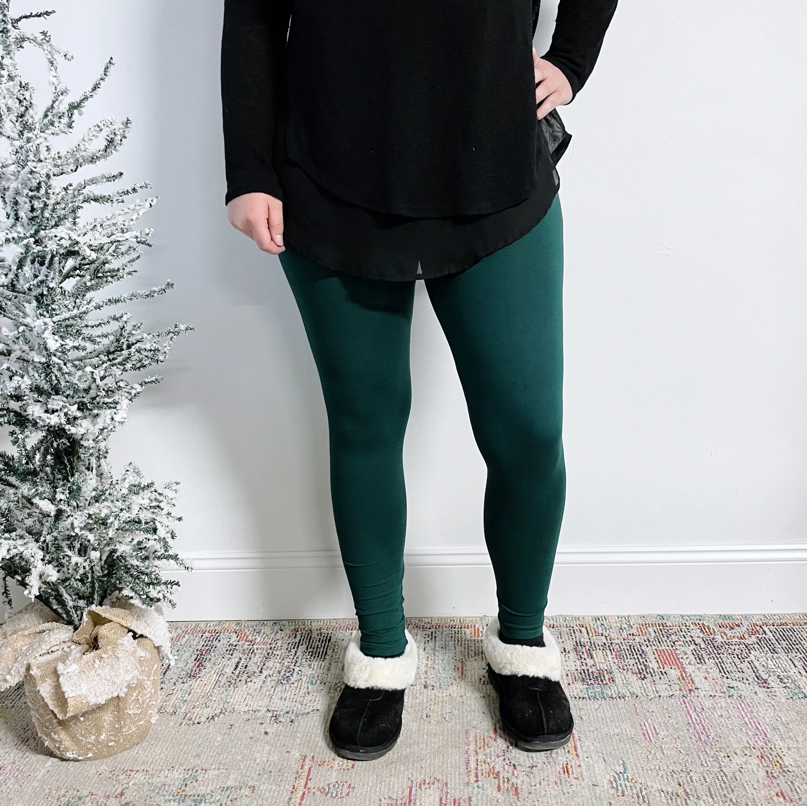 Favorite Leggings • Forest Green