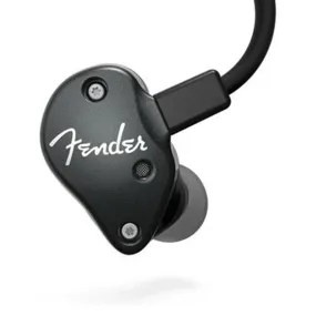 Fender FXA7 Professional In-Ear Monitor Headphones, Metallic Black