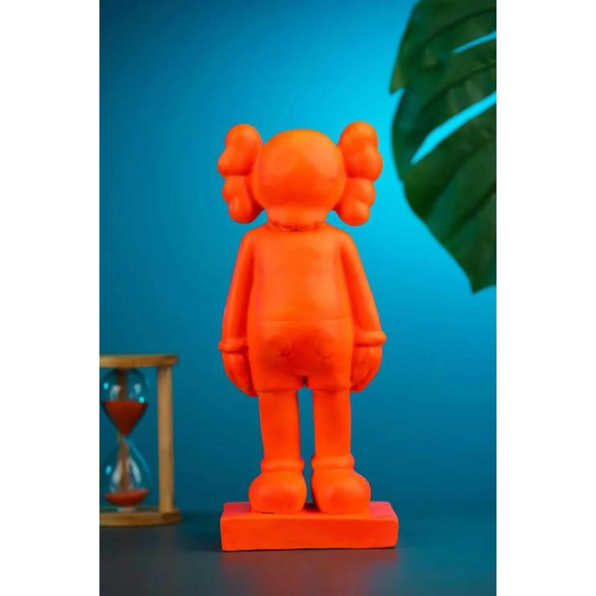 Fiery Orange: The KAWS Figure