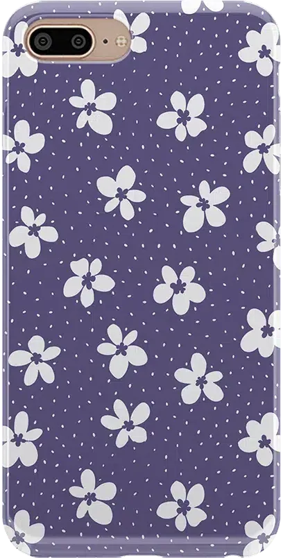 Flower My World | Purple Mauve Floral Case