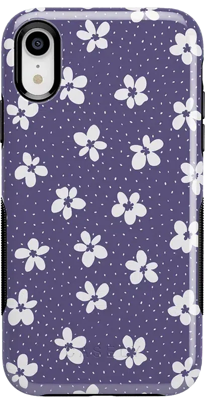 Flower My World | Purple Mauve Floral Case