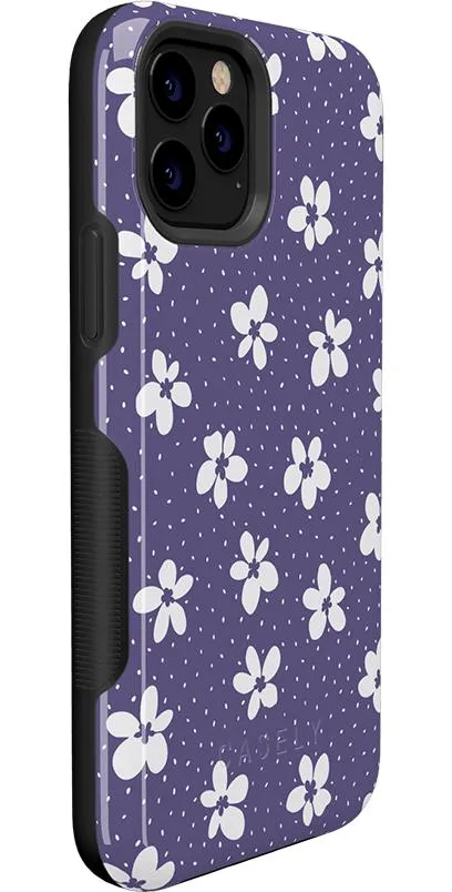 Flower My World | Purple Mauve Floral Case