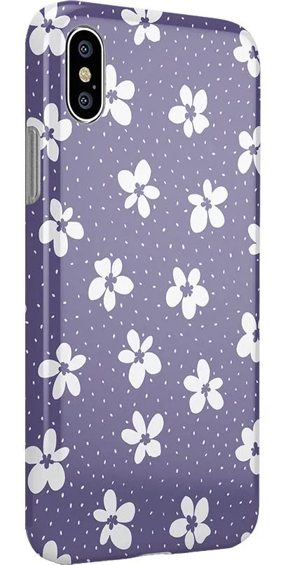 Flower My World | Purple Mauve Floral Case