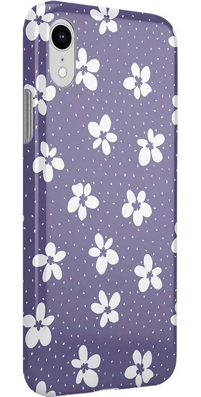 Flower My World | Purple Mauve Floral Case