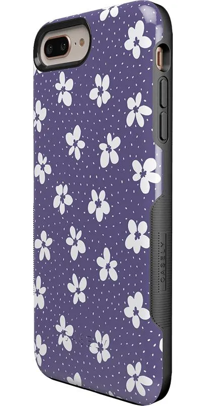 Flower My World | Purple Mauve Floral Case