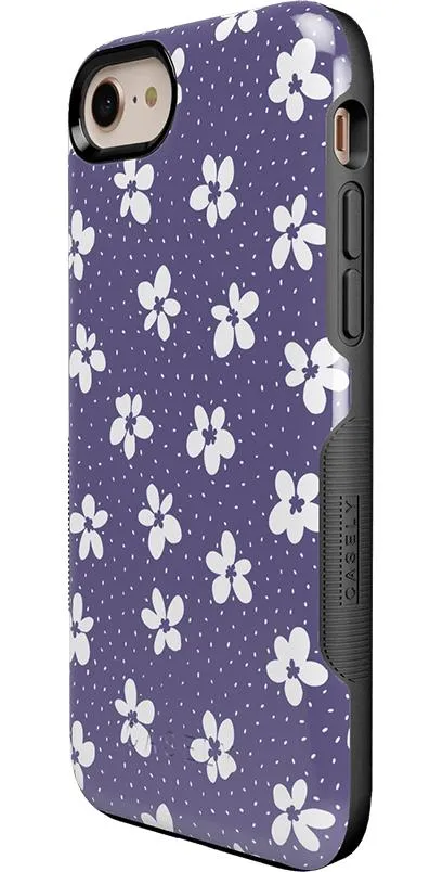 Flower My World | Purple Mauve Floral Case