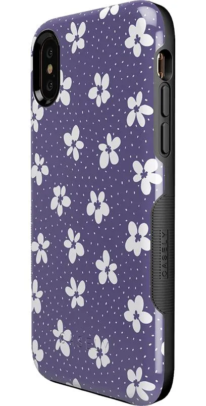 Flower My World | Purple Mauve Floral Case