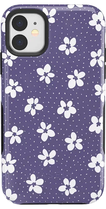 Flower My World | Purple Mauve Floral Case