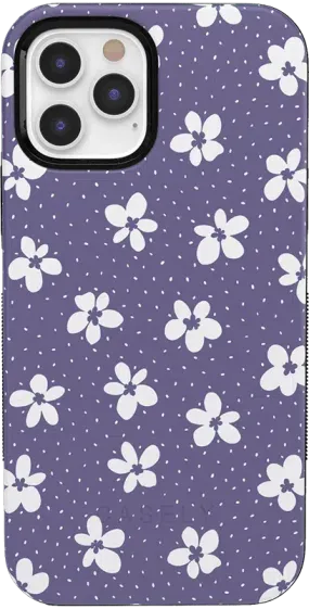 Flower My World | Purple Mauve Floral Case