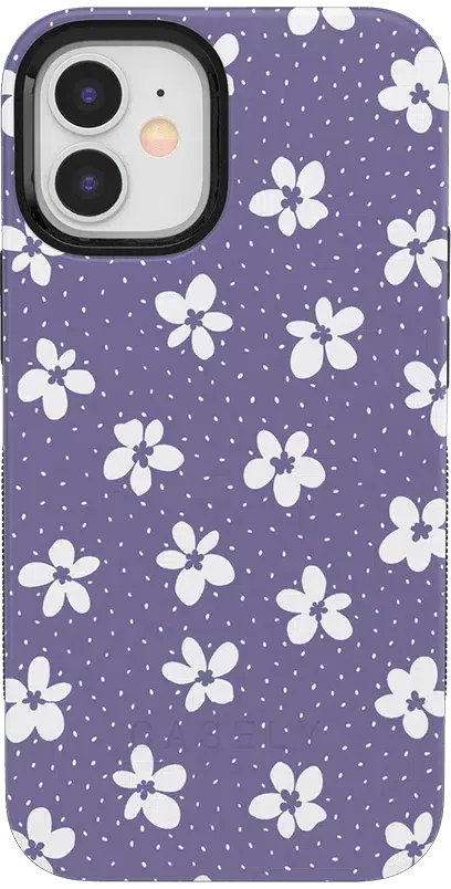 Flower My World | Purple Mauve Floral Case