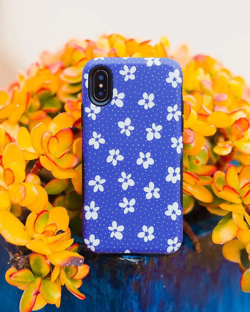 Flower My World | Purple Mauve Floral Case