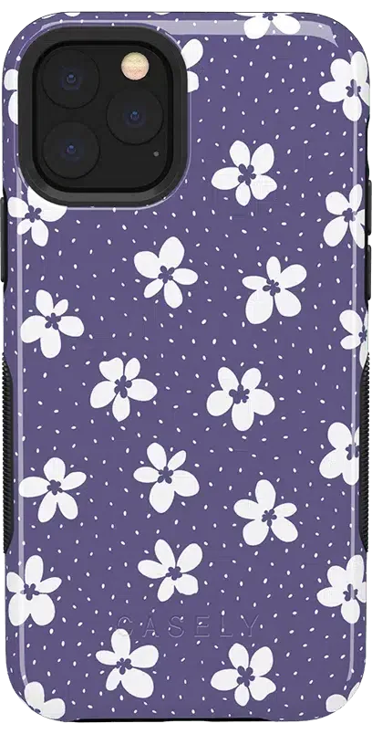 Flower My World | Purple Mauve Floral Case